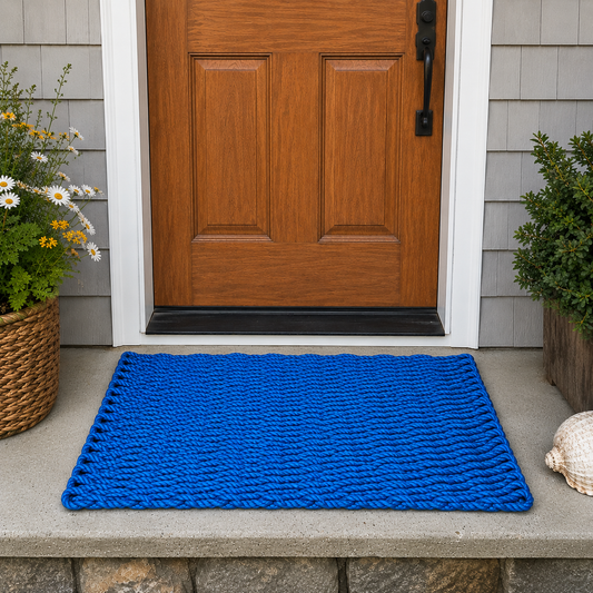 Blue Rope Rug