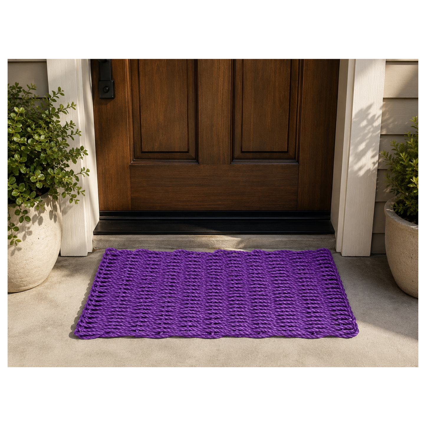 Purple Rope Rug