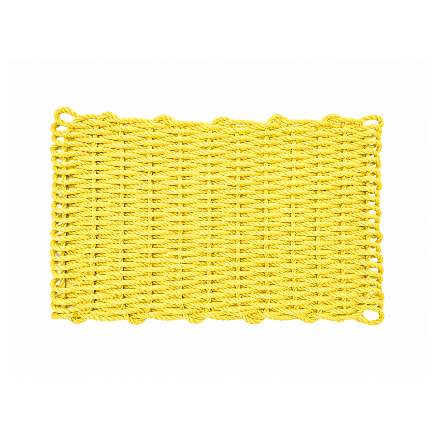 Yellow Rope Rug